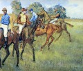 caballos de carrera Edgar Degas